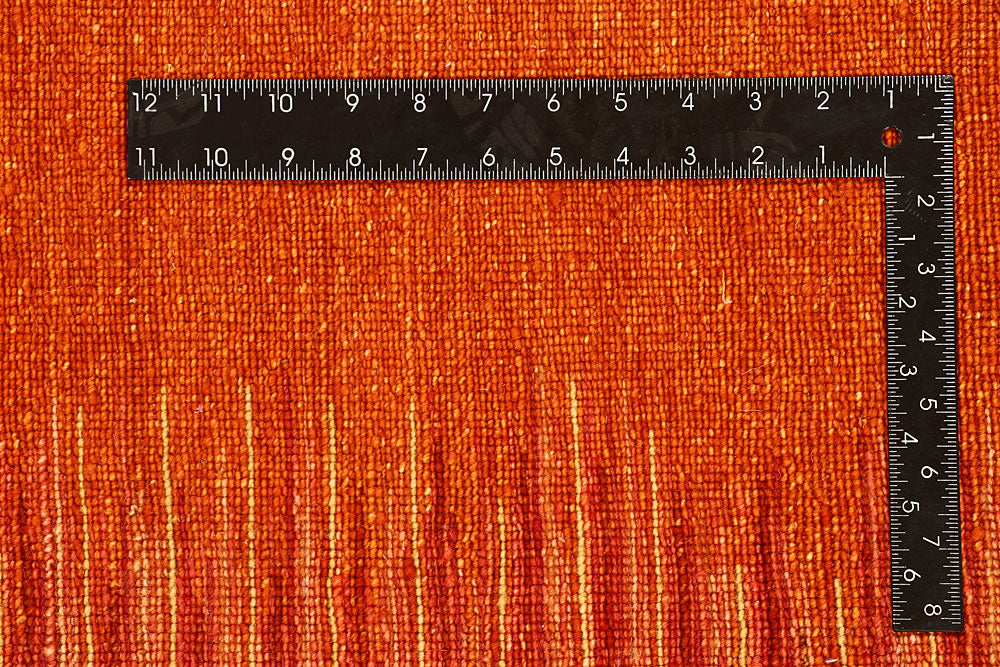 Dark Orange Gabbeh 4' 11 x 7' 11 - No. 55631 - ALRUG Rug Store