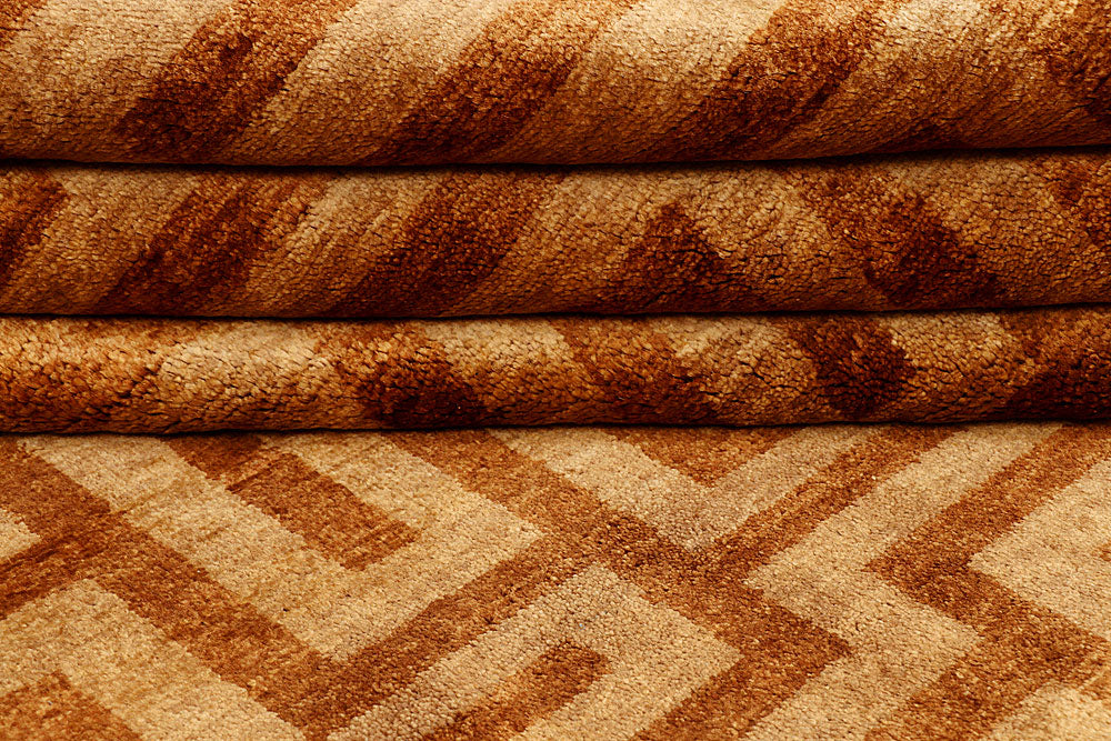 Chocolate Gabbeh 5' 6 x 8' - No. 55633 - ALRUG Rug Store