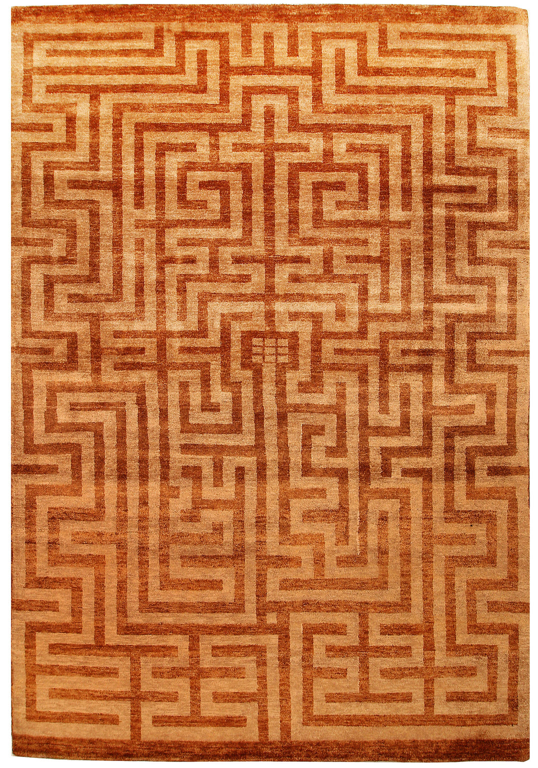 Chocolate Gabbeh 5' 6 x 8' - No. 55633 - ALRUG Rug Store