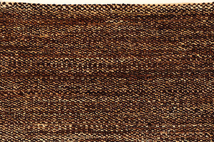 Saddle Brown Gabbeh 5' 6 x 8' - No. 55634 - ALRUG Rug Store