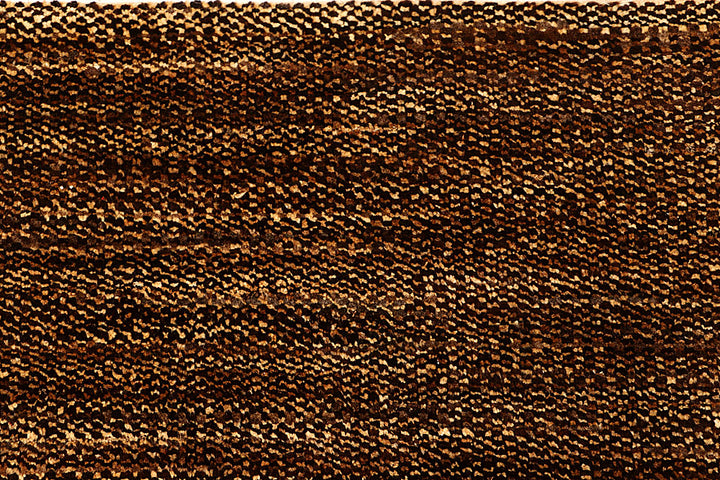 Saddle Brown Gabbeh 5' 6 x 8' - No. 55634 - ALRUG Rug Store