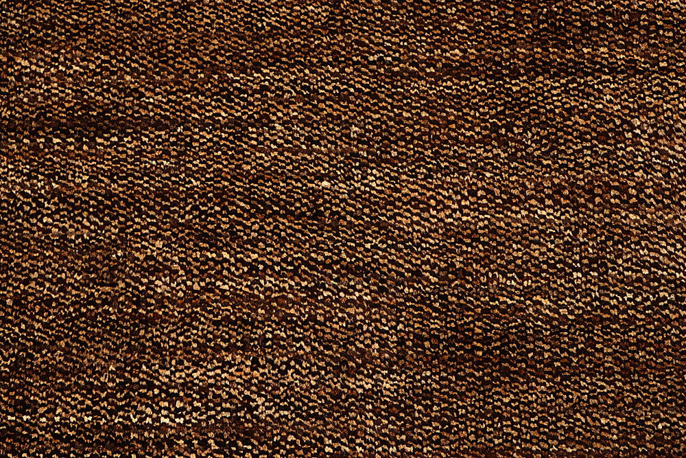 Saddle Brown Gabbeh 5' 6 x 8' - No. 55634 - ALRUG Rug Store