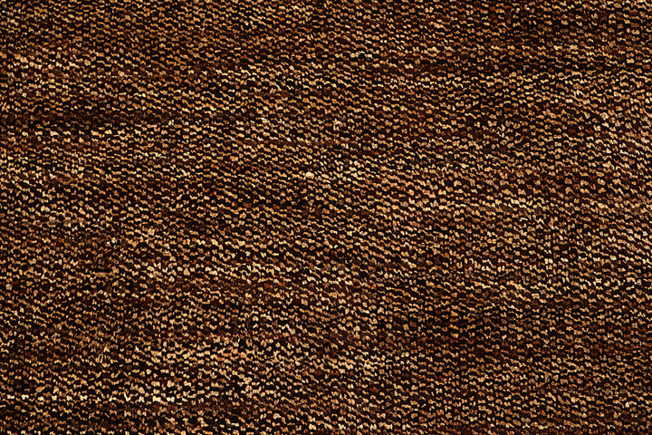 Saddle Brown Gabbeh 5' 6 x 8' - No. 55634 - ALRUG Rug Store