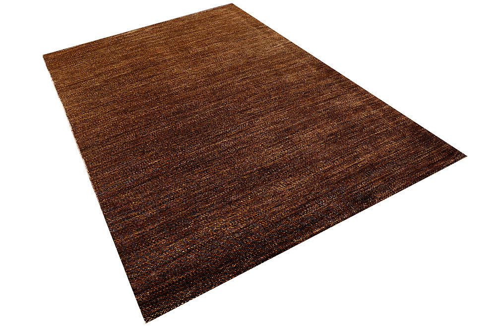 Saddle Brown Gabbeh 5' 6 x 8' - No. 55634 - ALRUG Rug Store