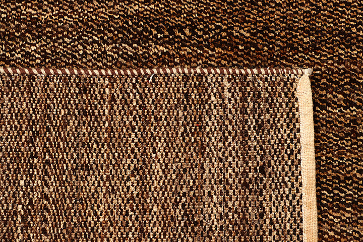 Saddle Brown Gabbeh 5' 6 x 8' - No. 55634 - ALRUG Rug Store