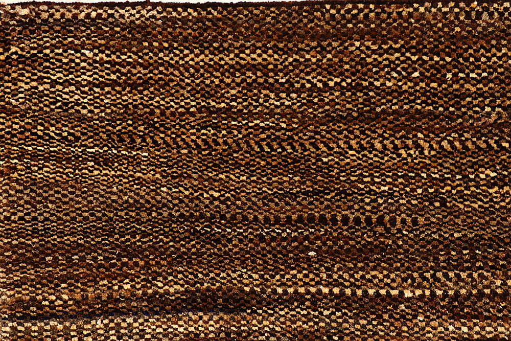 Saddle Brown Gabbeh 5' 7 x 7' 10 - No. 55638 - ALRUG Rug Store