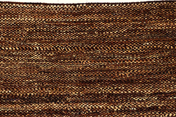 Saddle Brown Gabbeh 5' 7 x 7' 10 - No. 55638 - ALRUG Rug Store