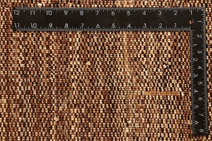 Saddle Brown Gabbeh 5' 7 x 7' 10 - No. 55638 - ALRUG Rug Store