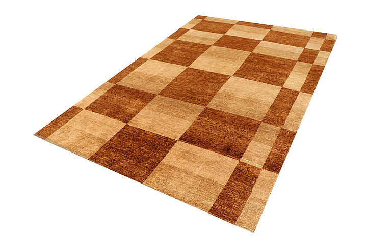 Navajo White Gabbeh 5' 7 x 8' 4 - No. 55639 - ALRUG Rug Store