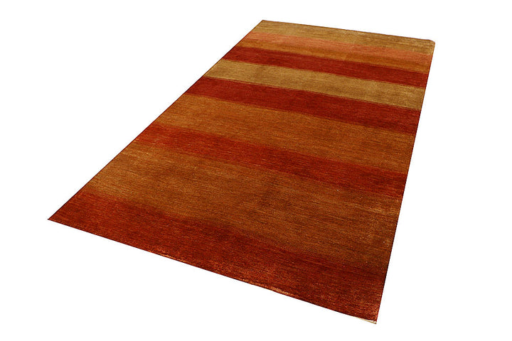 Goldenrod Gabbeh 4' 11 x 8' 6 - No. 55640 - ALRUG Rug Store