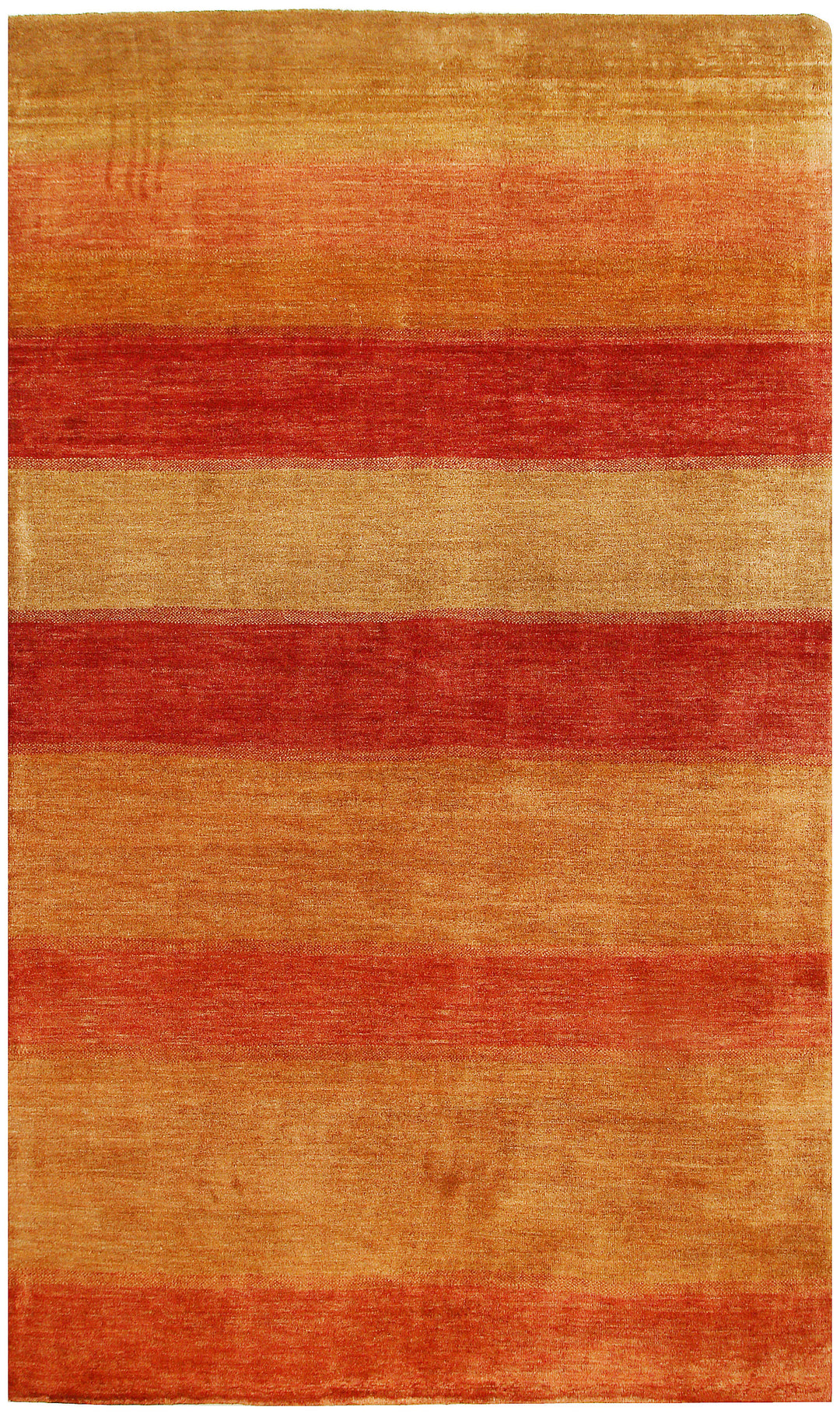 Goldenrod Gabbeh 4' 11 x 8' 6 - No. 55640 - ALRUG Rug Store
