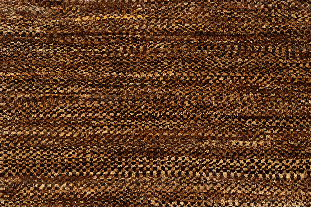 Saddle Brown Gabbeh 5' 4 x 6' 6 - No. 55641 - ALRUG Rug Store