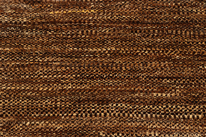 Saddle Brown Gabbeh 5' 4 x 6' 6 - No. 55641 - ALRUG Rug Store