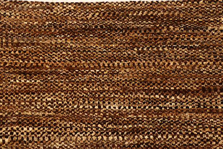 Saddle Brown Gabbeh 5' 4 x 6' 6 - No. 55641 - ALRUG Rug Store