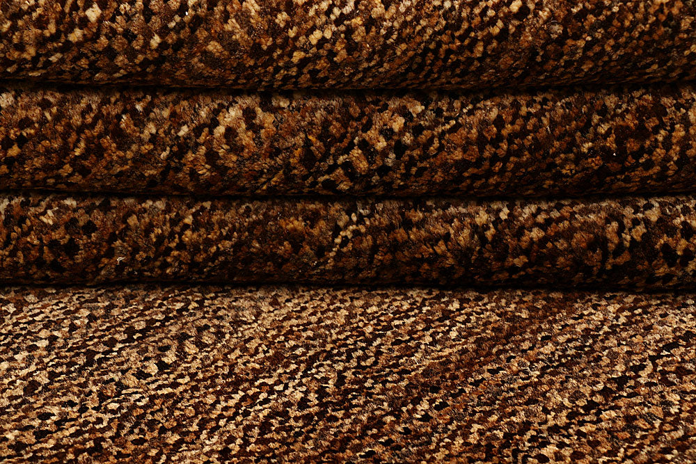 Saddle Brown Gabbeh 5' 4 x 6' 6 - No. 55641 - ALRUG Rug Store