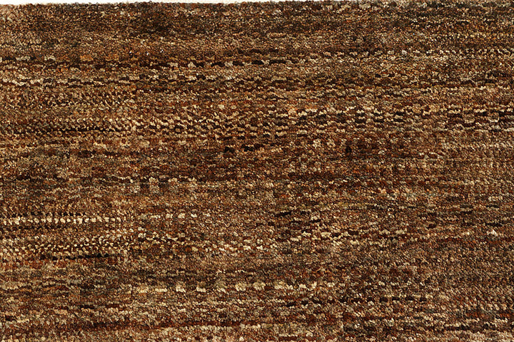 Saddle Brown Gabbeh 4' 5 x 6' 6 - No. 55643