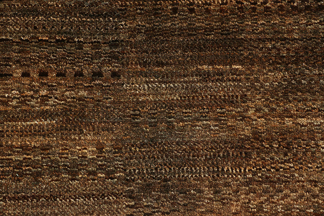 Saddle Brown Gabbeh 4' 5 x 6' 6 - No. 55643