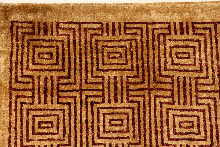 Tan Gabbeh 5' 6 x 8' 2 - No. 55645 - ALRUG Rug Store