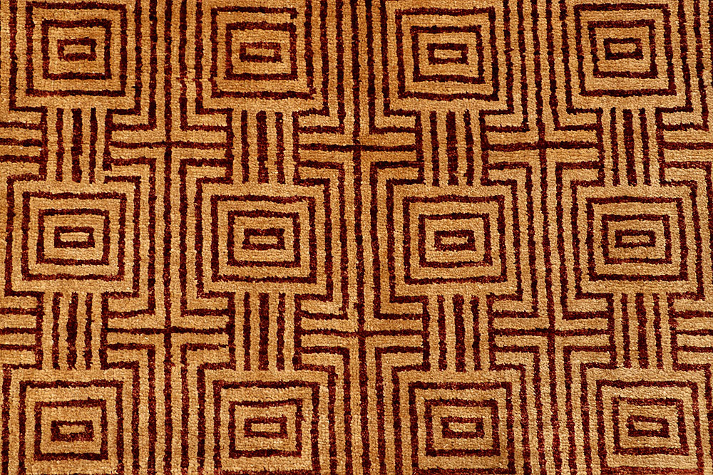 Tan Gabbeh 5' 6 x 8' 2 - No. 55645 - ALRUG Rug Store