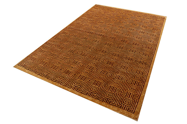 Tan Gabbeh 5' 6 x 8' 2 - No. 55645 - ALRUG Rug Store