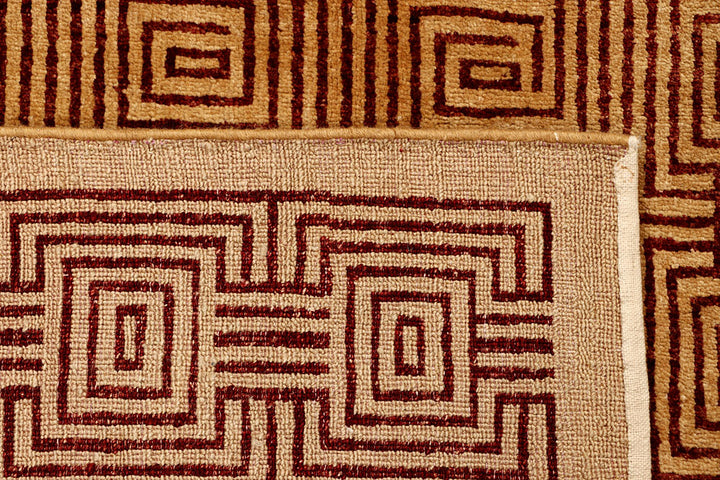 Tan Gabbeh 5' 6 x 8' 2 - No. 55645 - ALRUG Rug Store