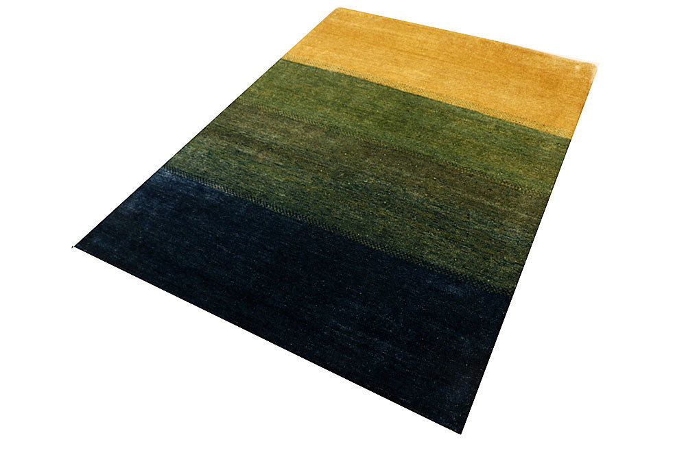 Multi Colored Gabbeh 4' 6 x 6' 5 - No. 55648 - ALRUG Rug Store