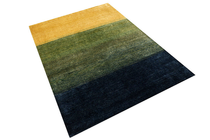 Multi Colored Gabbeh 4' 6 x 6' 5 - No. 55648 - ALRUG Rug Store