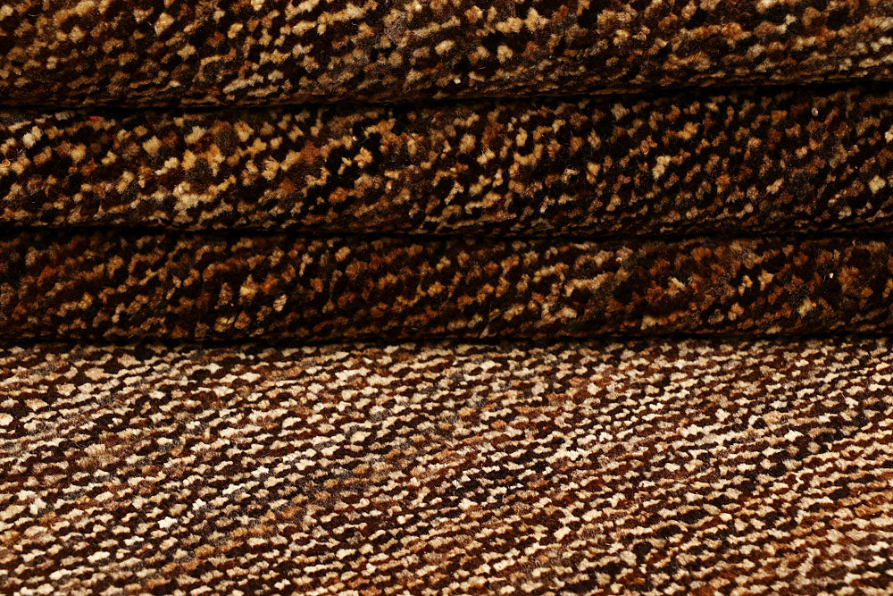Saddle Brown Gabbeh 5' 5 x 7' 11 - No. 55649 - ALRUG Rug Store