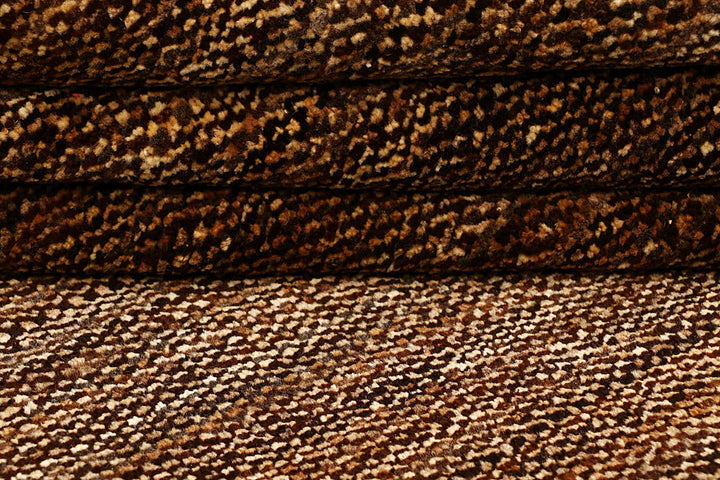 Saddle Brown Gabbeh 5' 5 x 7' 11 - No. 55649 - ALRUG Rug Store