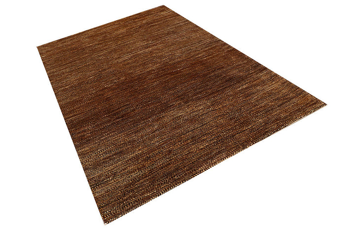 Saddle Brown Gabbeh 5' 5 x 7' 11 - No. 55649 - ALRUG Rug Store
