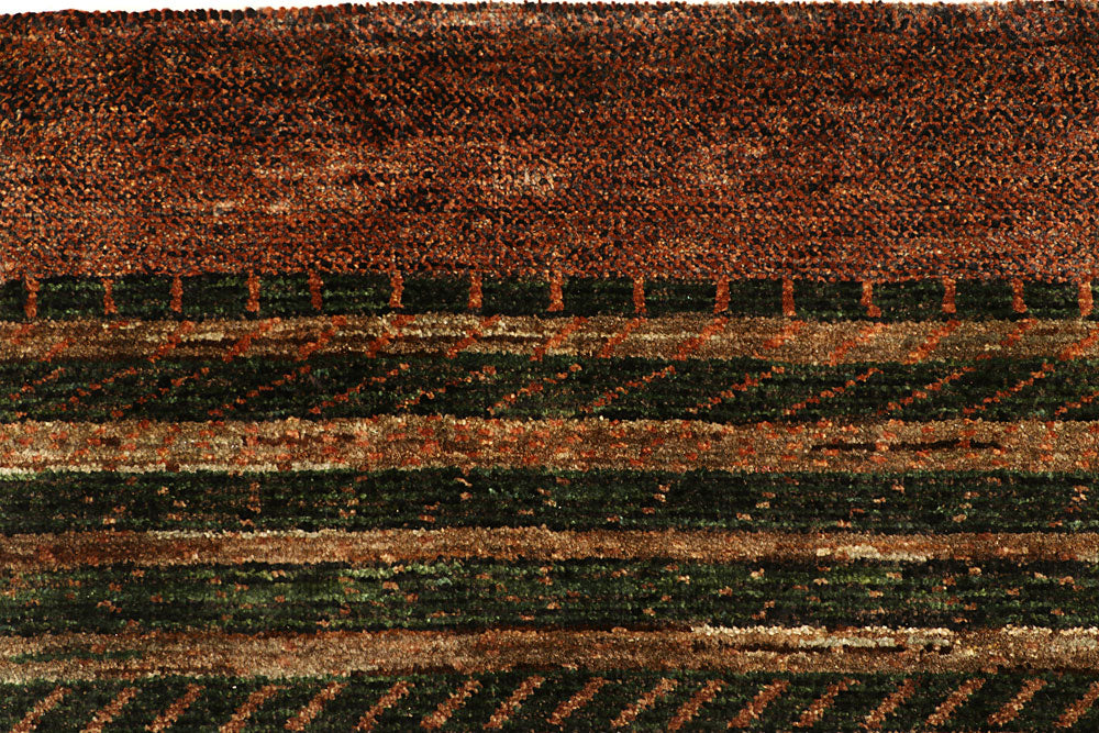 Multi Colored Gabbeh 5' 6 x 8' - No. 55650 - ALRUG Rug Store