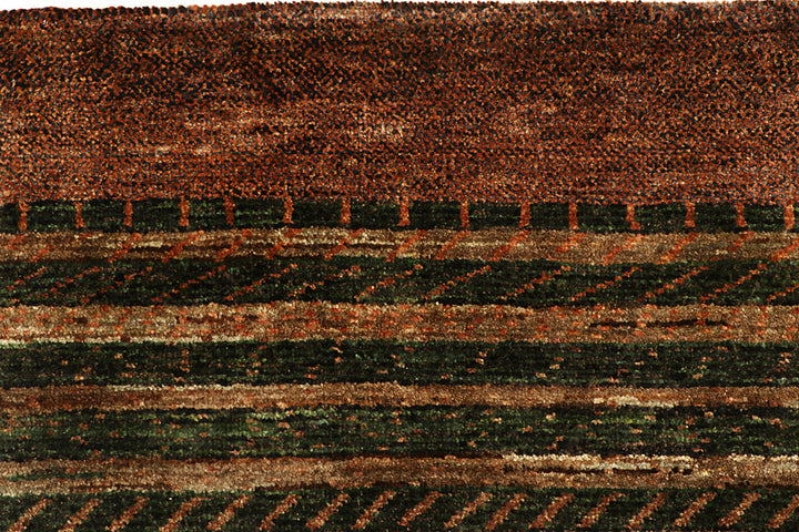 Multi Colored Gabbeh 5' 6 x 8' - No. 55650 - ALRUG Rug Store