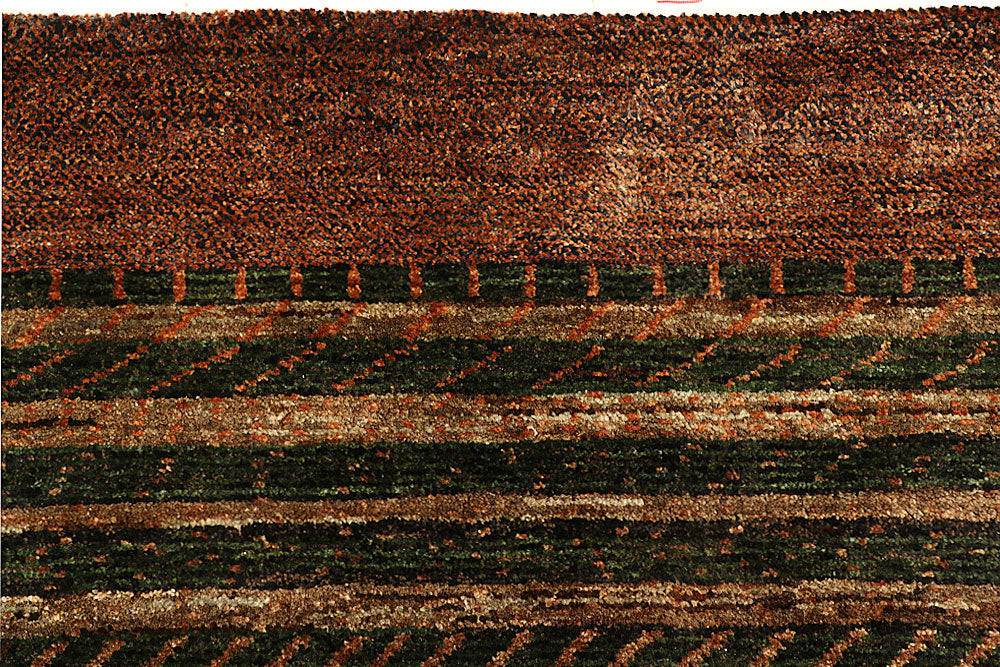 Multi Colored Gabbeh 5' 6 x 8' - No. 55650 - ALRUG Rug Store