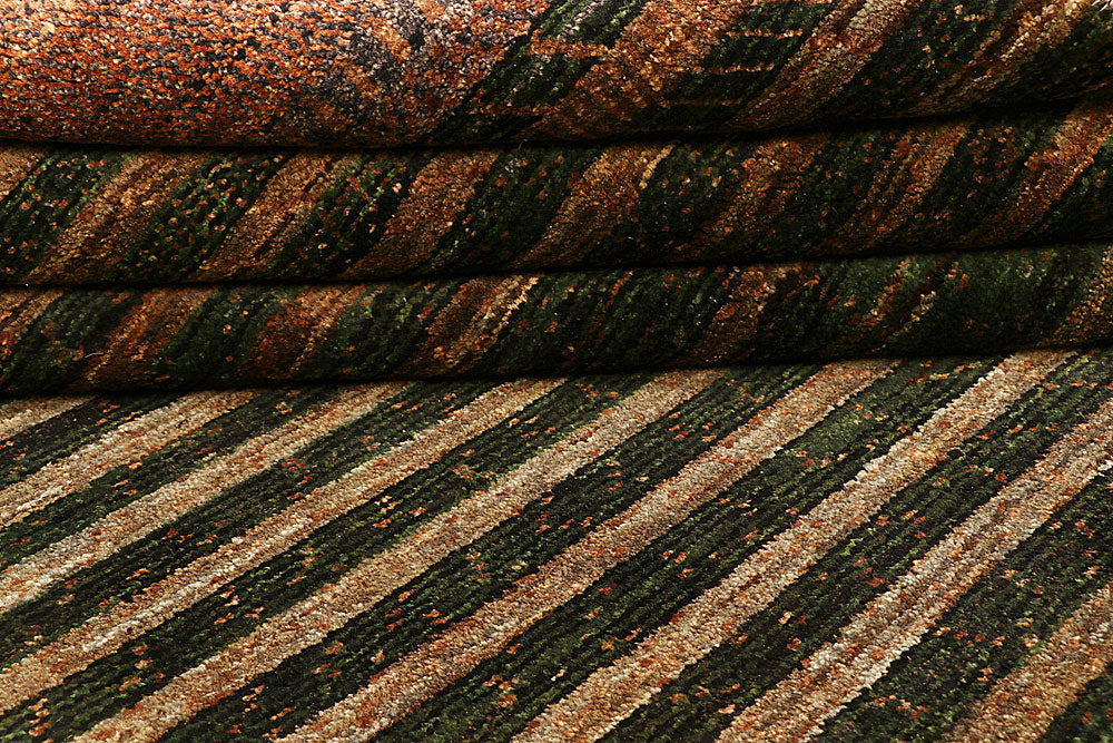 Multi Colored Gabbeh 5' 6 x 8' - No. 55650 - ALRUG Rug Store