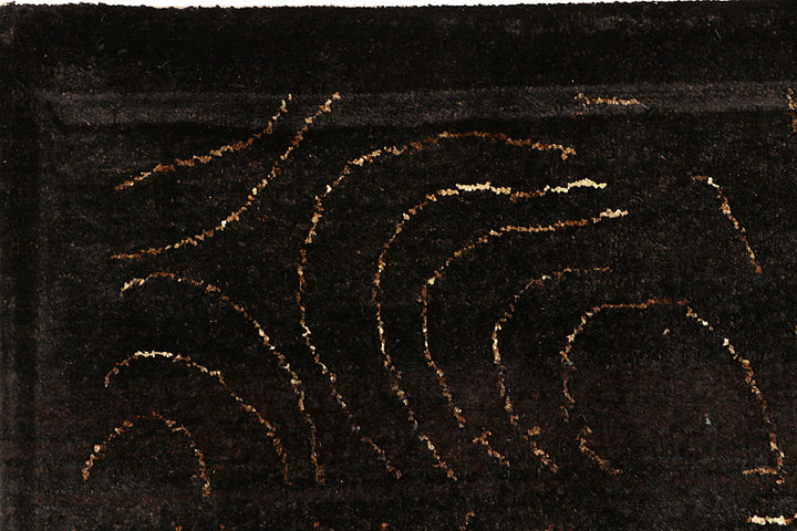 Saddle Brown Gabbeh 5' 8 x 8' - No. 55660 - ALRUG Rug Store