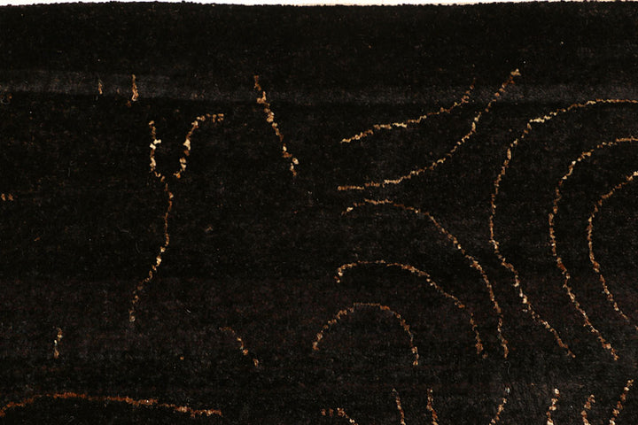 Saddle Brown Gabbeh 5' 8 x 8' - No. 55660 - ALRUG Rug Store