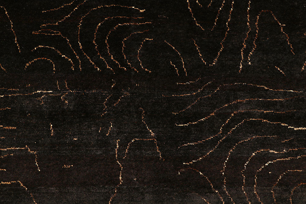 Saddle Brown Gabbeh 5' 8 x 8' - No. 55660 - ALRUG Rug Store