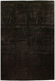 Saddle Brown Gabbeh 5' 8 x 8' - No. 55660 - ALRUG Rug Store