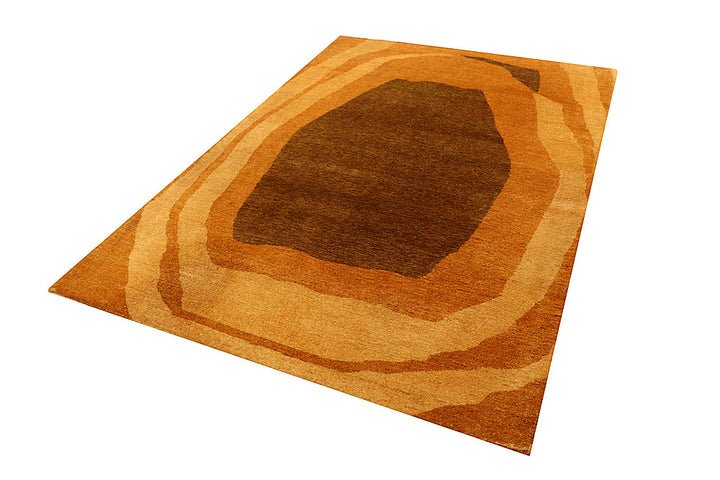 Chocolate Gabbeh 5' 6 x 7' 10 - No. 55661 - ALRUG Rug Store