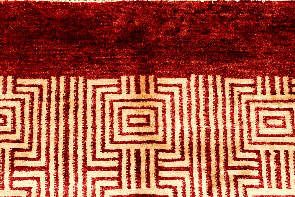 Sandy Brown Gabbeh 5' 4 x 6' 11 - No. 55663 - ALRUG Rug Store