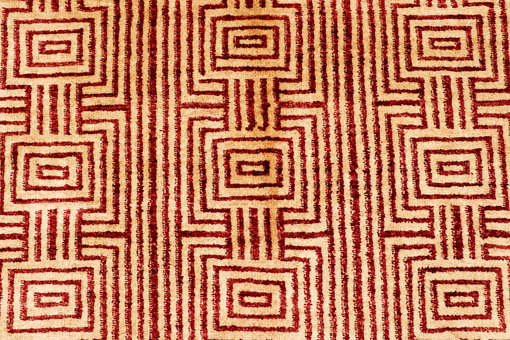 Sandy Brown Gabbeh 5' 4 x 6' 11 - No. 55663 - ALRUG Rug Store