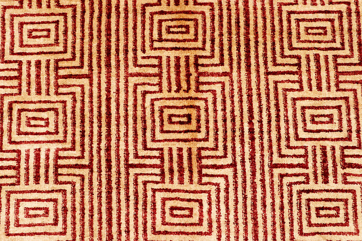 Sandy Brown Gabbeh 5' 4 x 6' 11 - No. 55663 - ALRUG Rug Store