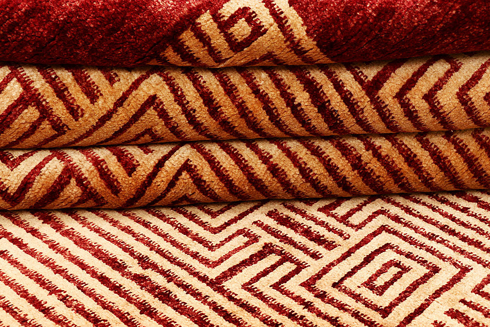 Sandy Brown Gabbeh 5' 4 x 6' 11 - No. 55663 - ALRUG Rug Store