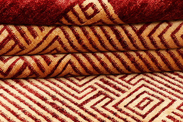 Sandy Brown Gabbeh 5' 4 x 6' 11 - No. 55663 - ALRUG Rug Store