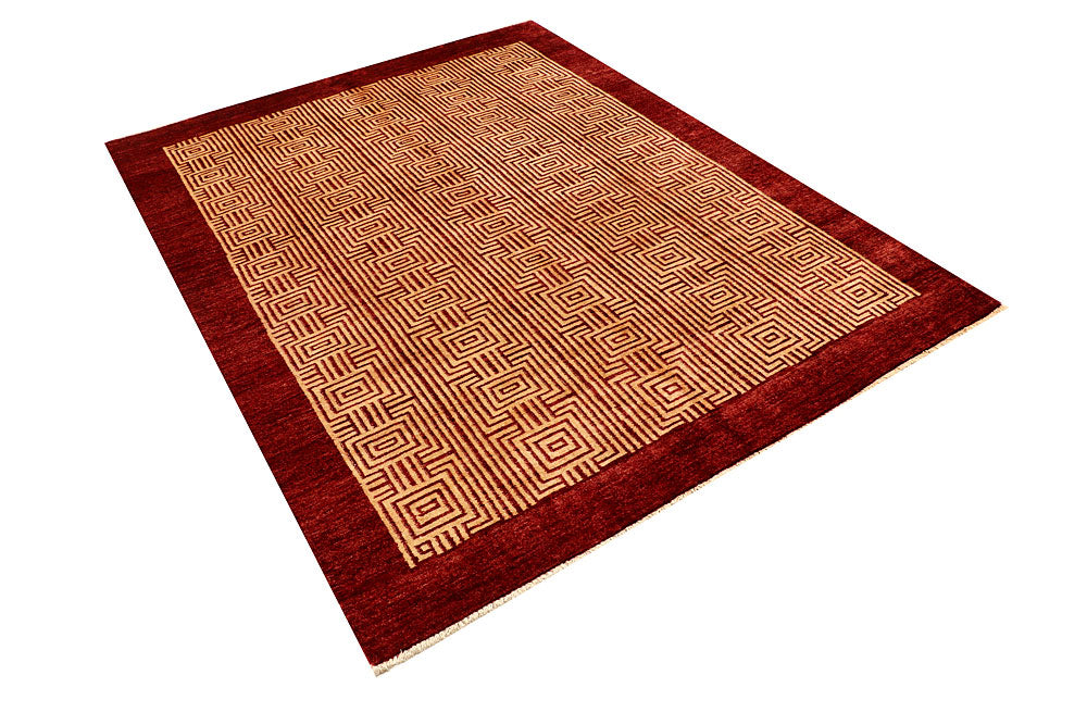 Sandy Brown Gabbeh 5' 4 x 6' 11 - No. 55663 - ALRUG Rug Store