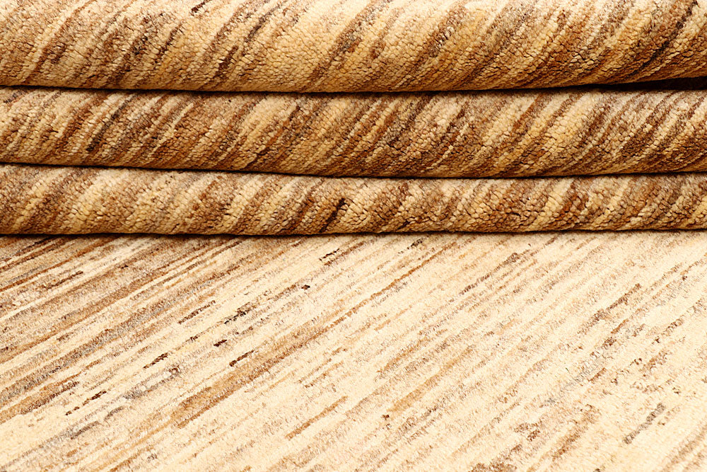 Sandy Brown Gabbeh 5' 6 x 7' 7 - No. 55664 - ALRUG Rug Store