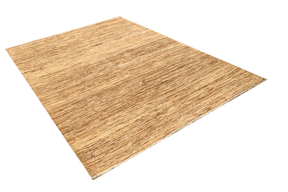 Sandy Brown Gabbeh 5' 6 x 7' 7 - No. 55664 - ALRUG Rug Store