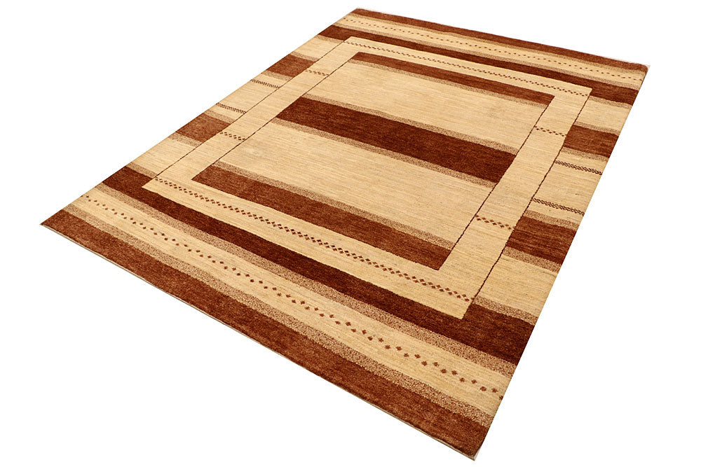 Navajo White Gabbeh 5' 9 x 7' 7 - No. 55666 - ALRUG Rug Store