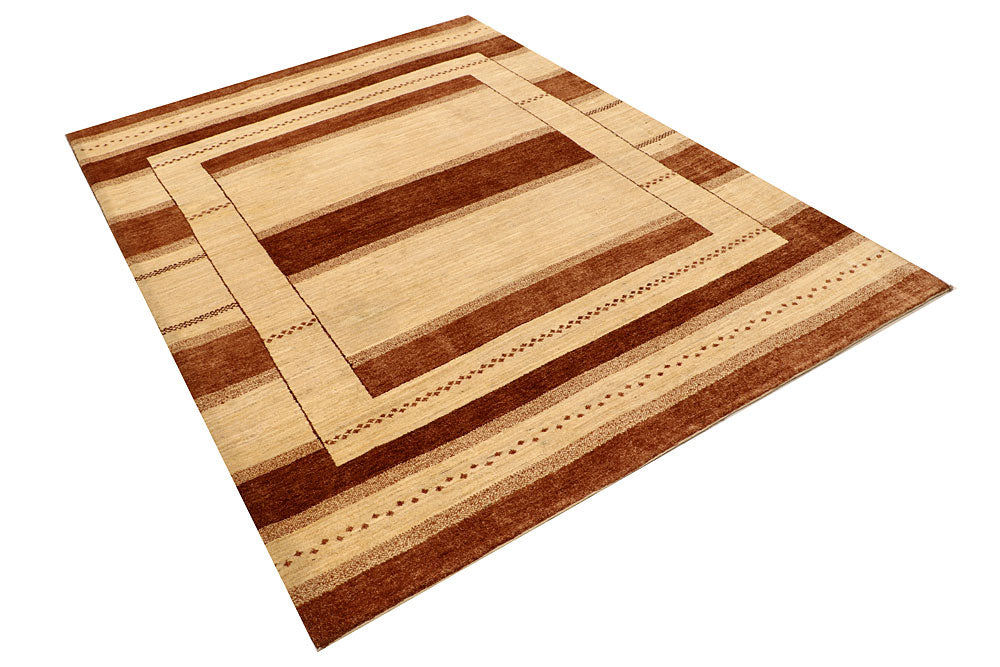 Navajo White Gabbeh 5' 9 x 7' 7 - No. 55666 - ALRUG Rug Store