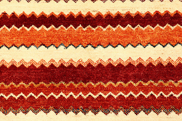 Multi Colored Gabbeh 5' 5 x 7' 11 - No. 55667 - ALRUG Rug Store